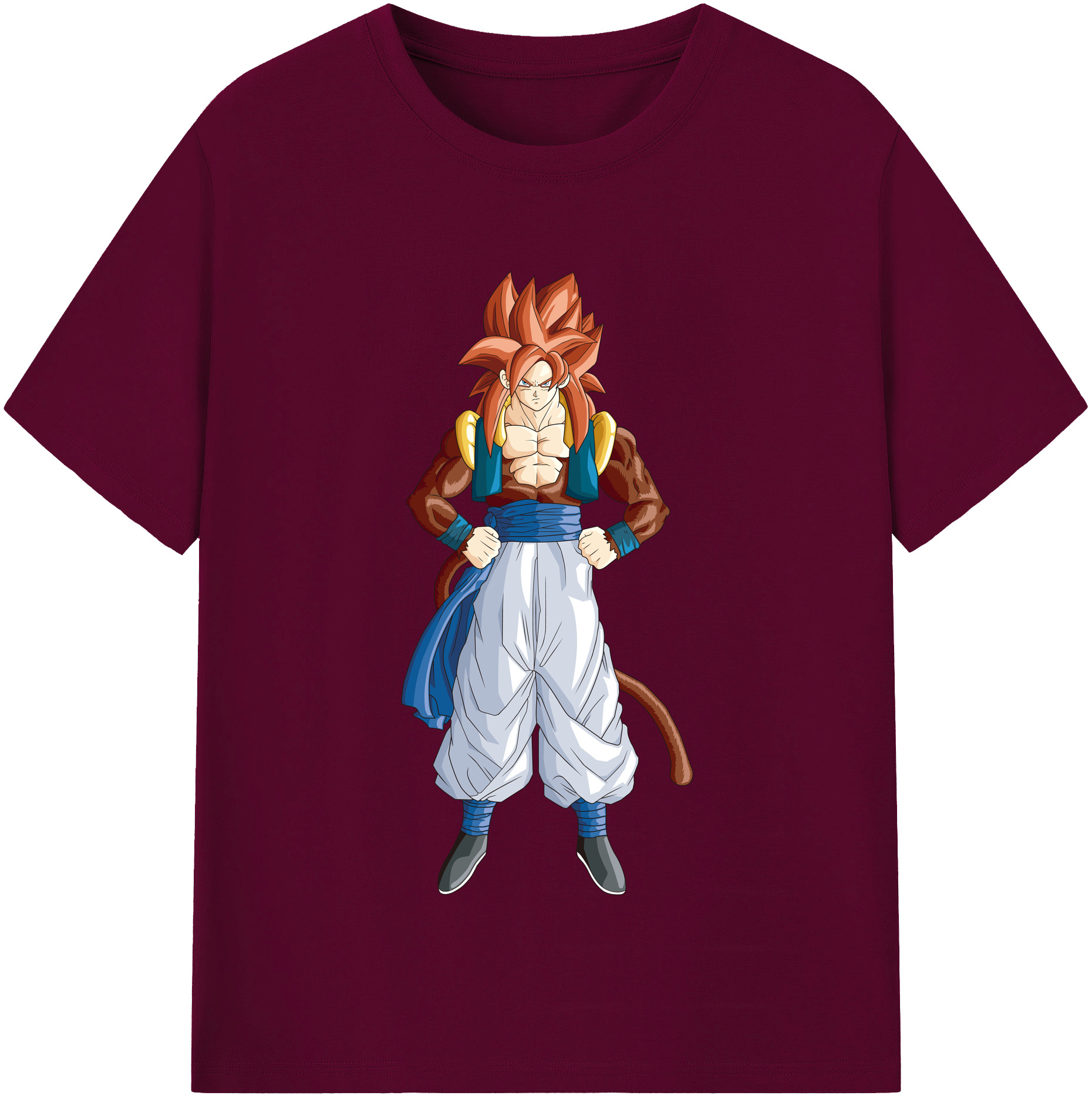 （画像用） ドラゴンボール 孫悟空（そん ごくう）Son Goku カカロット DRAGON BALL Kakarotto レディースカジュアルプリントTシャツ（綿100％）